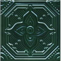Декор Kerama Marazz Салинас зеленый 15х15SSA003 