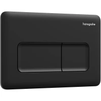 Кнопка смыва Hansgrohe iFrame Original Q 66001670 для инсталляции, черный матовый