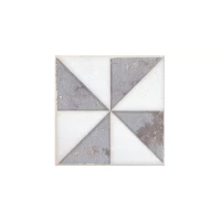 Вставка Kerama Marazzi Амальфи орнамент коричневый STG\A407\1266H 9,8x9,8