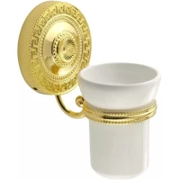 Стакан для зубных щеток Migliore Monte Carlo 31519 настенный, золотой