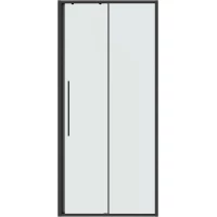 Душевая дверь Niagara NG-34-10AGR 100 см, профиль графит матовый, стекло прозрачное