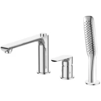 Смеситель на борт ванны BelBagno Ancona ANCONA-BVD3-CRM