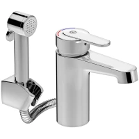 Смеситель для раковины с гигиеническим душем без донного клапана Gustavsberg Nordic Plus GB41213761