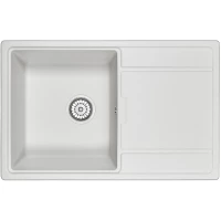 Кухонная мойка Granula 7804, арктик
