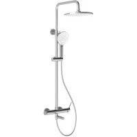 Душевая система Vincea Feerie VSFS-5FE1CH 255 мм, со смесителем, хром