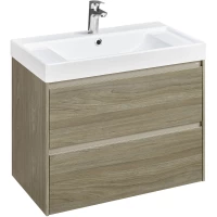 Тумба под раковину Roca Ona A857630511 78,5 см, подвесная, темный вяз