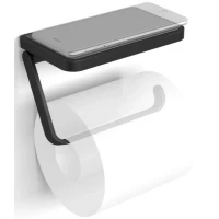 Держатель туалетной бумаги Langberger Black Edition 35041D-BP