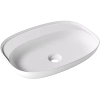 Раковина-чаша Alice Form 22460101N 60x45 см, накладная, белый глянец