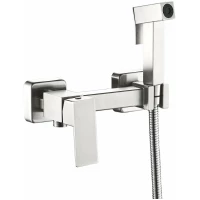 Гигиенический душ Haiba  HB5521 со смесителем, нержавеющая сталь