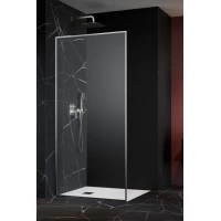 Душевая перегородка Radaway Modo F SL Brushed Nickel II 85 Left 10419085-91-01L профиль никель матовый, стекло прозрачное