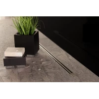 Душевой трап (лоток) Pestan Confluo Slim Line Plus 13100028 75 см, с решеткой, щелевой, матовый хром