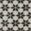 Декор Kerama Marazzi Фреджио 4 черно-белый 20x20