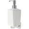 Дозатор для жидкого мыла Stil Haus Diva DV30(08-BI) настенный, хром/белый - 1