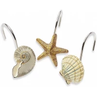 Набор из 12 крючков для шторки Avanti Antigua 13571G