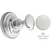 Крючок Stil Haus Giunone G13.1(03) для ванны, хром/белый матовый