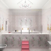 Коллекция плитки Belleza Розовый свет