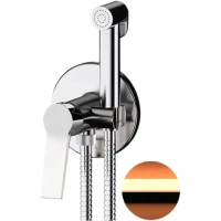 Гигиенический душ Remer Slash SL65WRP со смесителем, медь матовая