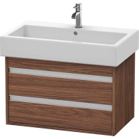 Тумба темный орех 75 см Duravit Ketho KT663702121