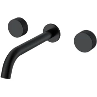 Смеситель для раковины Boheme Stick Touch 152-2-B.2 встраиваемый, черный матовый