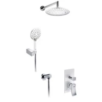 Душевой комплект 225 мм WasserKRAFT A16067WHITE