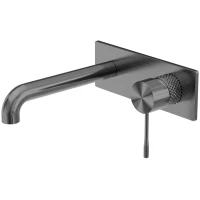 Смеситель для раковины Feramolli Sole S668-20GB встраиваемый, графит матовый