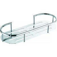 Полка для ванной Azario AZ-837 35 см, хром 