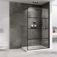 Неподвижная перегородка 100 см Abber Immer Offen AG65100B прозрачное