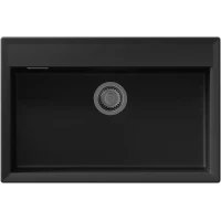 Кухонная мойка Florentina Тоскана 770 17.050.E0770.302 77x51 см, антрацит