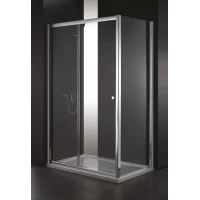 Душевой уголок Cezares Anima 120x90 см текстурное стекло ANIMA-W-AH-1-120/90-P-Cr