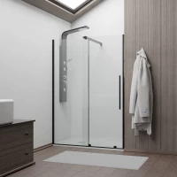 Душевая дверь 130 см RGW TO-18 B Tornado 41071813-14 прозрачное