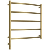 Полотенцесушитель электрический 600x600 состаренная латунь МЭМ левый Сунержа Галант 3.0 051-5800-6060