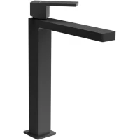 Смеситель для раковины Mariani Rebel A14398RE12 без донного клапана, черный матовый