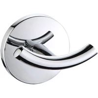 Крючок Milardo Cadiss CADSM20M41 двойной, для ванны, хром