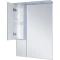 Зеркальный шкаф Misty Терра П-Тер02070-0501Л 69x100,1 см L, с подсветкой, выключателем, серый матовый - 2