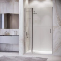 Душевая дверь RGW LE-004 Leipzig 351200410-11 100 см, профиль хром, стекло прозрачное