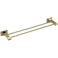 Полотенцедержатель Gappo G0709-3 60 см, двойной, золотой