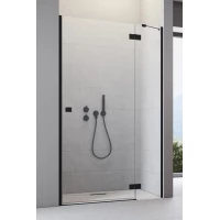 Душевая дверь Radaway Essenza Black DWJ 100 Right 1385014-54-01R 100 см R, профиль черный матовый, стекло прозрачное