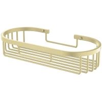 Полка для ванной Aquatek AQ4916BG 28,5 см, золотой матовый