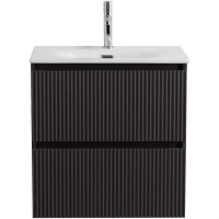 Тумба под раковину BelBagno Uno UNO-MINI-600-2C-SO-GSO 60 см, подвесная, темно-серый матовый