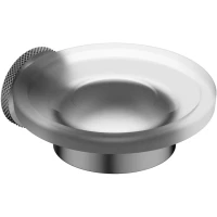 Мыльница Abber Pol 316 AA1958BGG настенная, оружейная сталь матовый