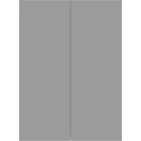 Шкаф двустворчатый Style Line Даллас СС-00002604 60x80 см, светло-серый матовый