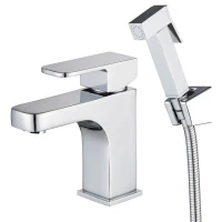 Смеситель для раковины с гигиеническим душем Kaiser Sonat 34088