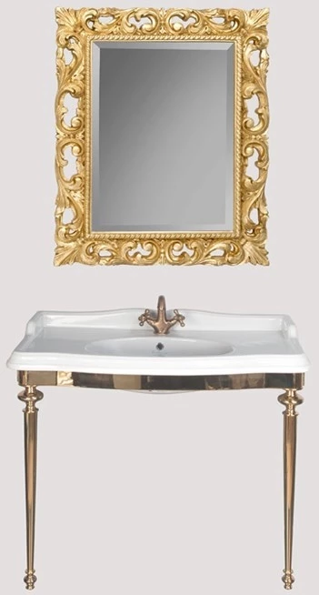 Консоль для раковины золото Tiffany World Bristol TWBR8743ORO смеситель для ванны tiffany world london tw1750617v0br