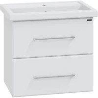 Тумба белый глянец 56 см Санта Омега 207045