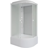 Душевая кабина 100x80x215 см Niagara P100/80/40L/MT матовое