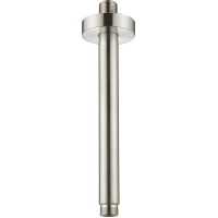 Кронштейн для верхнего душа AQUAme Siena AQM8703BN 200 мм, потолочный, никель матовый