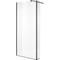 Неподвижная перегородка 90 см Niagara NG-684-90BLACK прозрачное