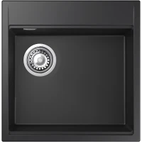 Кухонная мойка Rivelato Tesoro TR-505-L nero 50x51 см, черный