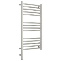 Полотенцесушитель электрический 800x400 сатин МЭМ левый, перемычка выгнутая Сунержа Богема 3.0 071-5802-8040