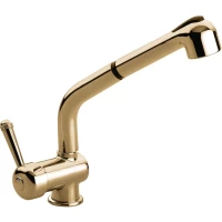 Смеситель для кухни Emmevi Laguna 4066/BR с выдвижным изливом, бронза